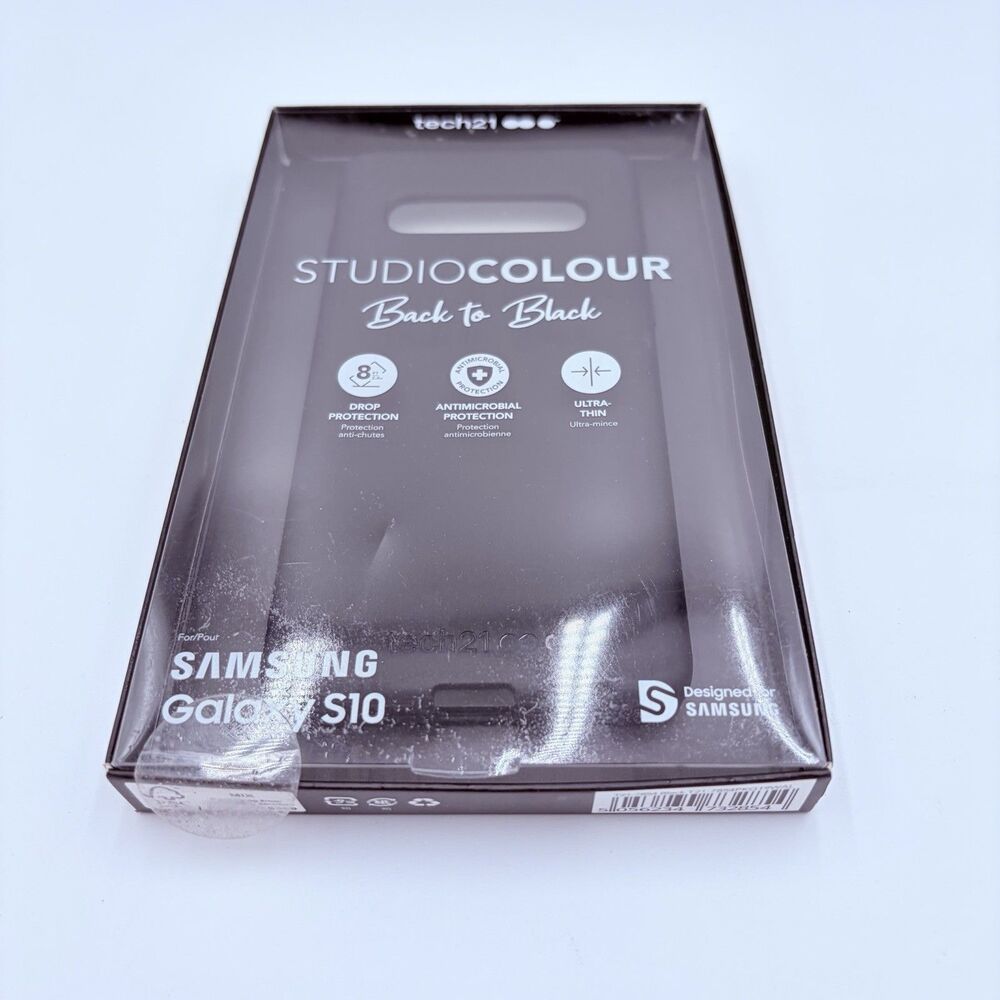 Ultra Thin Drop Protection Slim Hard Case For Galaxy S10 Power - Black